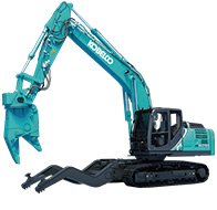 SK210D-10汽车解体机
